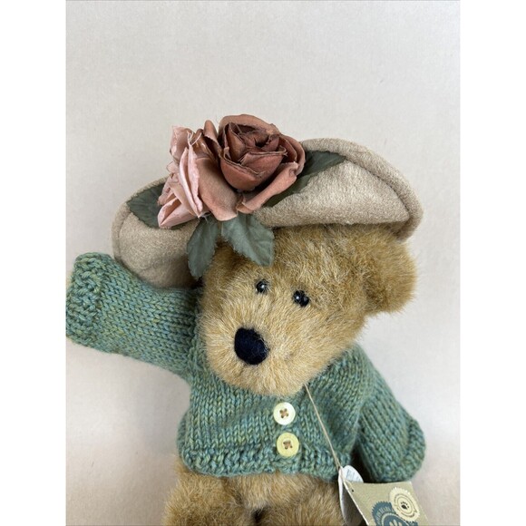 VTG‎ 1999 20th Boyd’s Bears MRS. TRUMBULL 91833 Plush 10” w/Tag Green Sweater - Picture 2 of 10